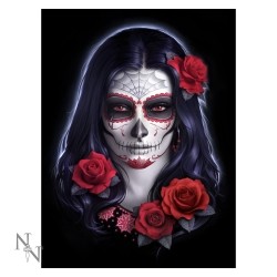 Obraz z efektem 3D Meksykańska Śmierć - 3D Picture Sugar Skull